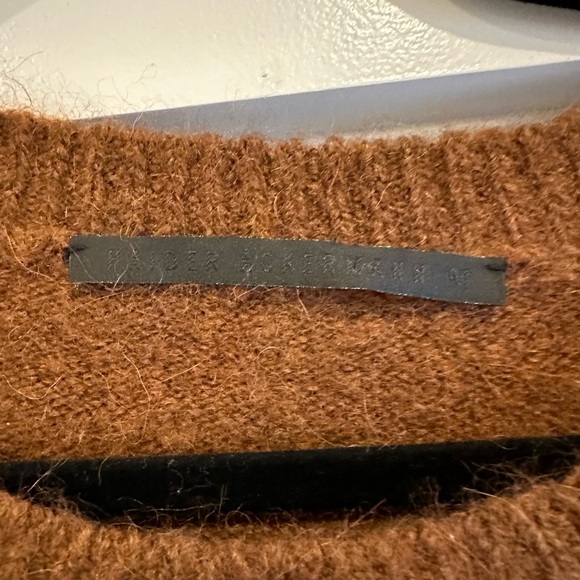 Haider Ackerman alpaca blend sweater with layered detail - Picture 11 of 11